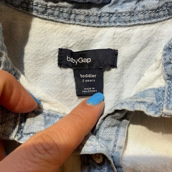 Baby Gap toddler girl short romper Sz 2T - Picture 2 of 5